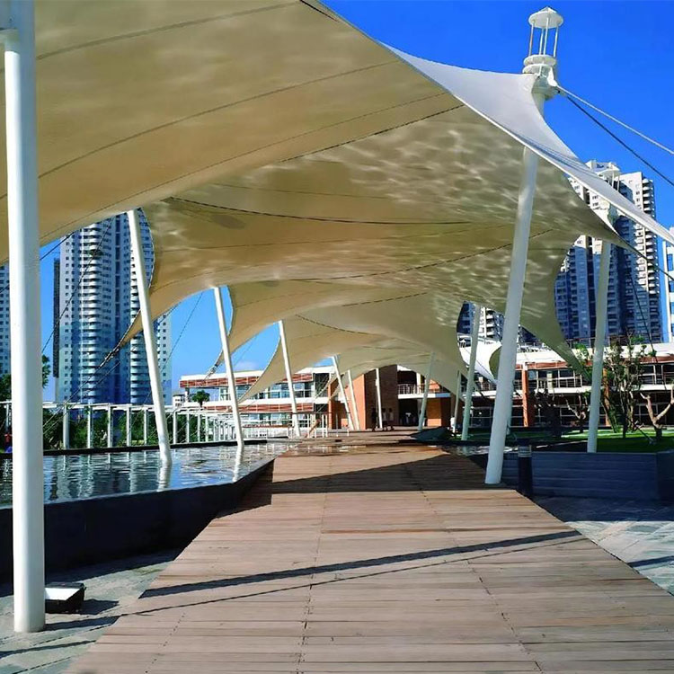 万安县膜结构景观棚