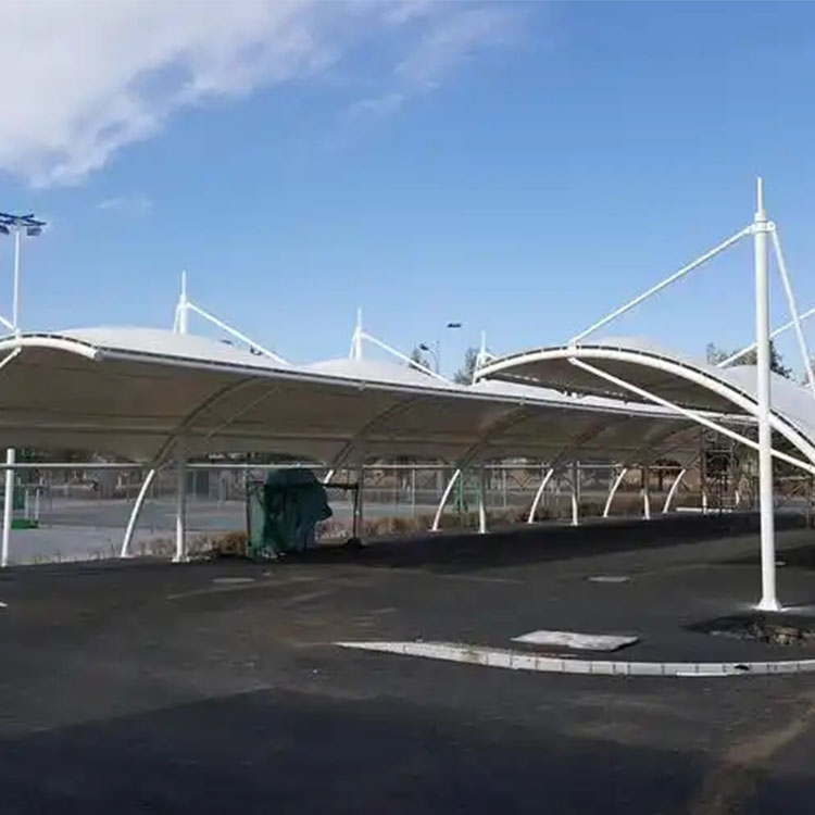 万安县膜结构电动车棚