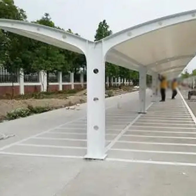 万安县膜结构电动车棚